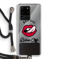 Badass Babes Club: Samsung Galaxy S20 Ultra Transparant Hoesje met koord