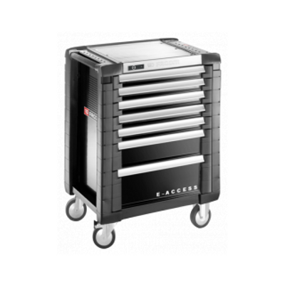 Facom GEREEDSCHAPSWAGEN JET+ 7 LADEN - 3 MODULES PER LADE - ASSORTIMENT E-ACCESS - JET.7GM3EACC