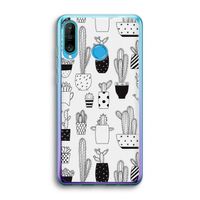 Cactusmotief: Huawei P30 Lite Transparant Hoesje