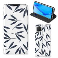 Huawei P40 Lite Smart Cover Leaves Blue