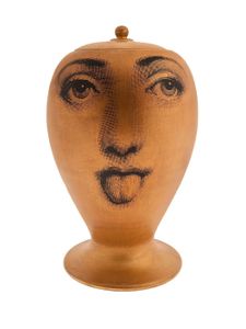 Fornasetti "Bitossi Ceramiche" Vase - Jaune