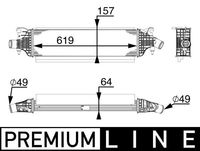 Intercooler, inlaatluchtkoeler CI213000P
