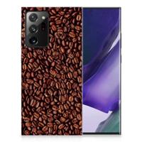 Samsung Galaxy Note20 Ultra | Siliconen Case | Koffiebonen