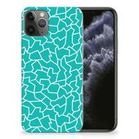 Apple iPhone 11 Pro | Hoesje maken | Cracks Blue