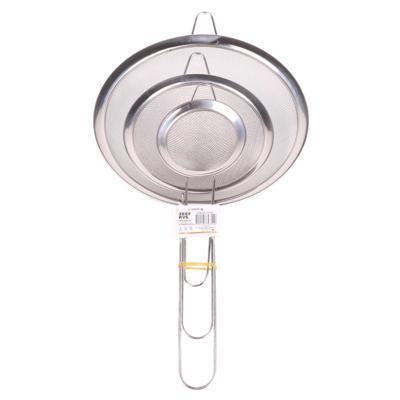 Benson Keuken vergiet/zeef - set 3-delig - RVS - compact - D 8/14 en 20 cm