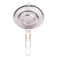 Benson Keuken vergiet/zeef - set 3-delig - RVS - compact - D 8/14 en 20 cm Benson Keuken vergiet/zeef - set 3-delig - RVS - compact - D 8/14 en 20 cm