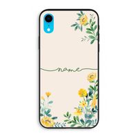 Gele bloemen: iPhone XR Biologisch afbreekbaar hoesje