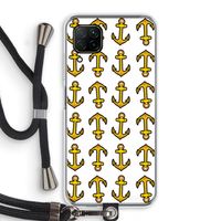 Musketon Anchor: Huawei P40 Lite Transparant Hoesje met koord