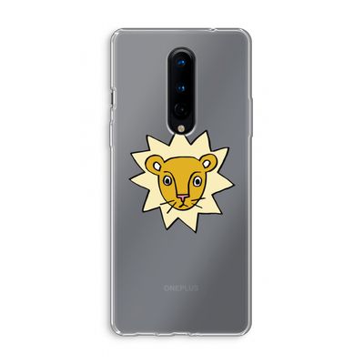 Kleine leeuw: OnePlus 8 Transparant Hoesje