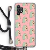 King Kylie: Samsung Galaxy A32 5G Transparant Hoesje met koord