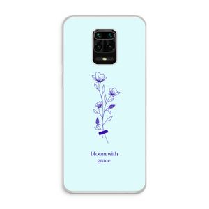 Bloom with grace: Xiaomi Redmi Note 10 Lite Transparant Hoesje