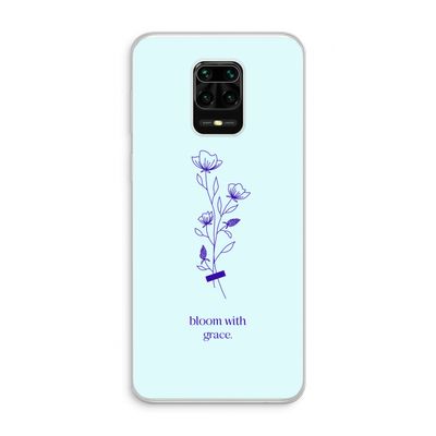 Bloom with grace: Xiaomi Redmi Note 10 Lite Transparant Hoesje