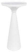 Zuiver Ronde Bijzettafel 'Floss' 28cm, kleur Wit