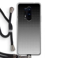 Musketon Halftone: OnePlus 8 Pro Transparant Hoesje met koord
