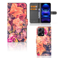 Xiaomi Poco X5 Pro | Note 12 Pro 5G Hoesje Bosje Bloemen - thumbnail