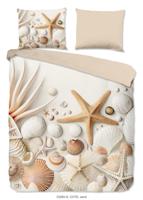 Good Morning Dekbedovertrek "Strand/ zeester" - Zand - (240x200/220 cm) - Katoen