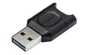 Kingston Technology MobileLite Plus geheugenkaartlezer USB 3.2 Gen 1 (3.1 Gen 1) Type-A Zwart