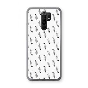 Pluimen: Xiaomi Redmi 9 Transparant Hoesje