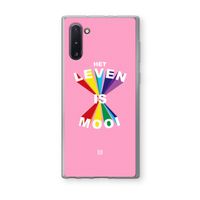 Het Leven Is Mooi: Samsung Galaxy Note 10 Transparant Hoesje