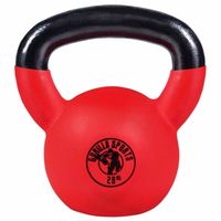 Gorilla Sports Kettlebell - Gietijzer (rubber coating) - 28 kg - thumbnail