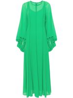 Baruni robe Datura à coupe longue - Vert