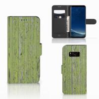 Samsung Galaxy S8 | Book Style Case | Green Wood Samsung Galaxy S8 | Book Style Case | Green Wood
