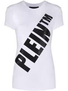 Philipp Plein t-shirt à logo imprimé - Blanc