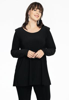Yoek Tuniek flare | Zwart | Maat 58/60