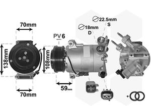 Van Wezel Airco compressor 1800K586