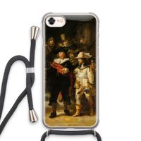 De Nachtwacht: iPhone 8 Transparant Hoesje met koord