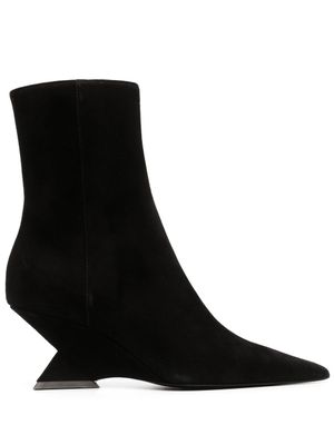 The Attico bottines Cheope 65 mm - Noir
