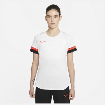Nike Trainingsshirt Dri-FIT Academy 21 - Wit/Zwart/Rood Vrouw