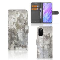 Samsung Galaxy S20 | Bookcase | Beton Print Samsung Galaxy S20 | Bookcase | Beton Print