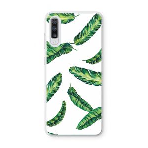 Lange bladeren: Samsung Galaxy A70 Transparant Hoesje