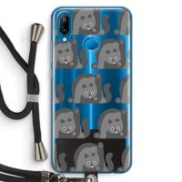 Cats: Huawei P20 Lite Transparant Hoesje met koord