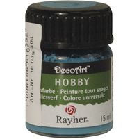 Hobby acrylverf turquoise 15 ml - thumbnail