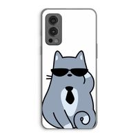 Cool cat: OnePlus Nord 2 5G Transparant Hoesje