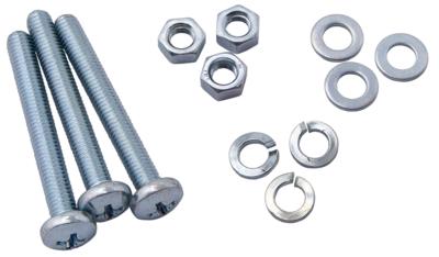 Dresselhaus Screw set 5x40 9 pcs. din 7985