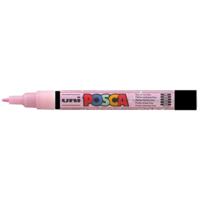Paintmarker uni posca pc3m f glitter roze