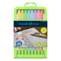 Schneider S-191088 Line-Up Fineliners 0.4 mm 8 Stuks Pastel