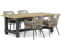 Lifestyle Advance/San Francisco 200 cm dining tuinset 5-delig - thumbnail