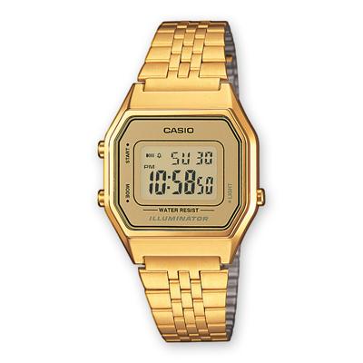 Unisex horloge Casio LA680WEGA-9ER Gouden