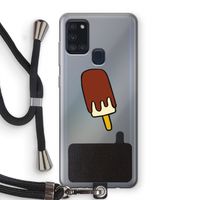 Frisco: Samsung Galaxy A21s Transparant Hoesje met koord