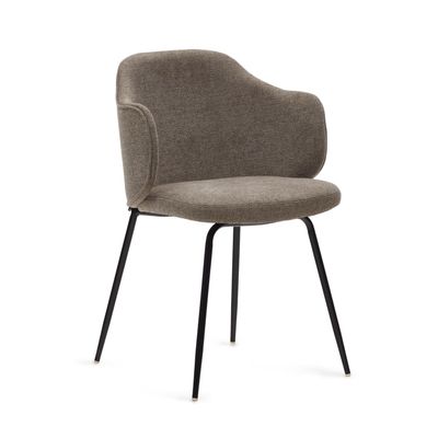 Kave Home Yunia eetkamerstoel Bruin