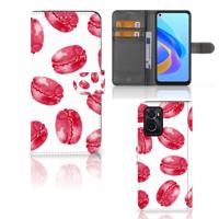 OPPO A76 | A96 | Book Cover | Pink Macarons