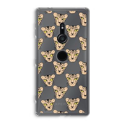 Tijger: Sony Xperia XZ2 Transparant Hoesje