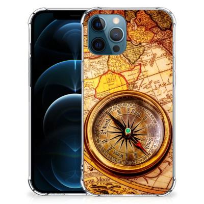 iPhone 12 | 12 Pro Telefoonhoesje met valbescherming Kompas iPhone 12 | 12 Pro Telefoonhoesje met valbescherming Kompas