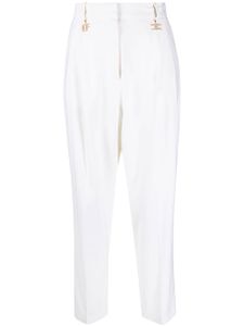 Elisabetta Franchi pantalon fuselé à ornements en cristal - Tons neutres