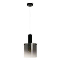 Searchlight Zwarte hanglamp Sweden 1-lichts 88910-1BK - thumbnail