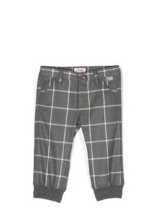 Il Gufo pantalon à carreaux - Gris